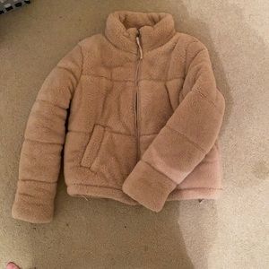 aeropostale fluffy jacket!